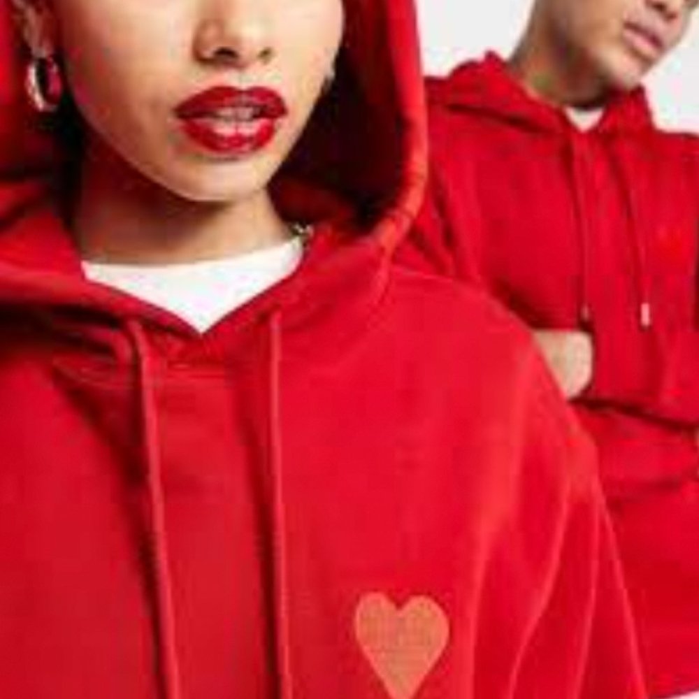 IVY PARK ADIDAS RED VALENTINE EDITION HOODIE UNISEX